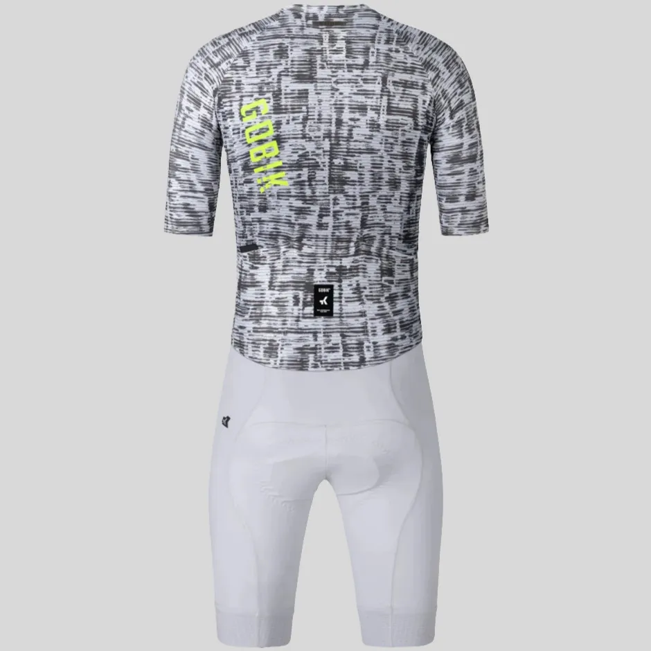 Gobik Brooklyn Print Moka skinsuit - Grey