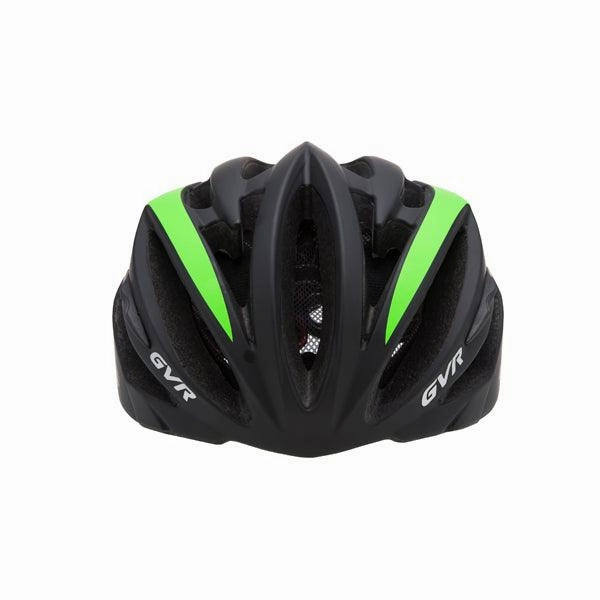 GVR In-Mold Adult Road Cycling Helmet (Matt Green)