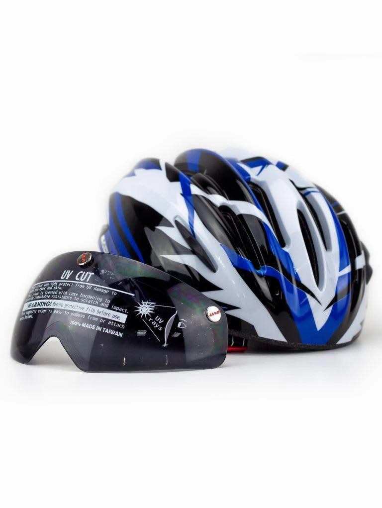 GVR Jump Adult Road Cycling Helmet (Blue)