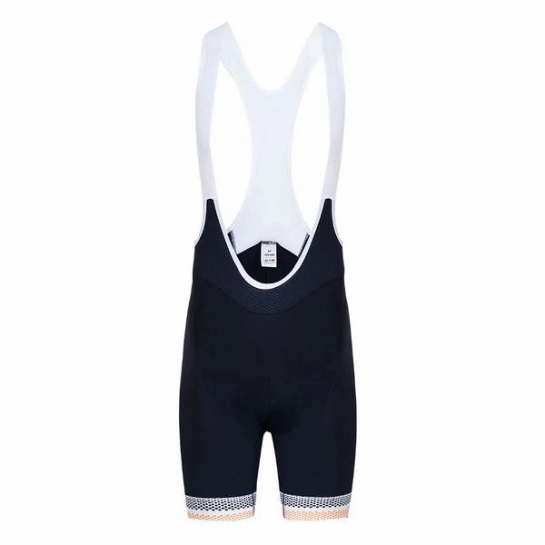 Heini Diamond 407 Men's Cycling Bibshorts (Black/White)