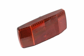 Herrmans 80mm Bike Rear Carrier Fitting Z Reflector, Fits On Pannier Luggage Rack