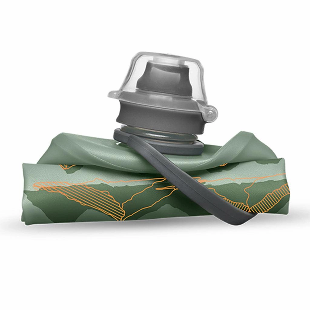 Hydrapak Stow Flexible Mountain Edition Bottle (Sutro Green)