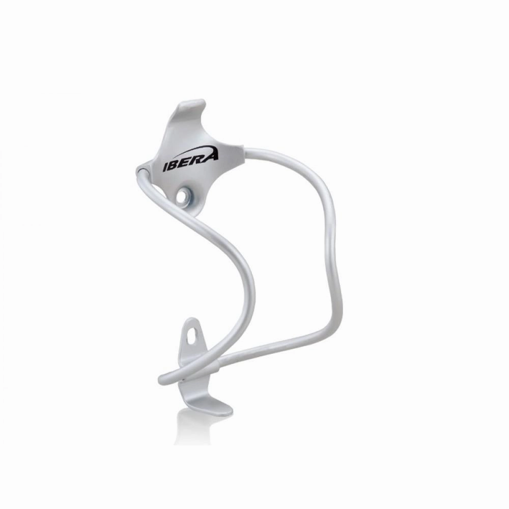 Ibera Aluminium Plate Bottle Cage (White)