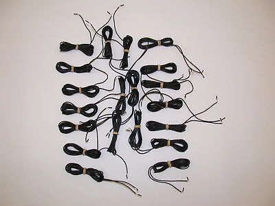 JOB LOT 20 BICYCLE DYNAMO LIGHT WIRE CABLES MECHANICS GREY