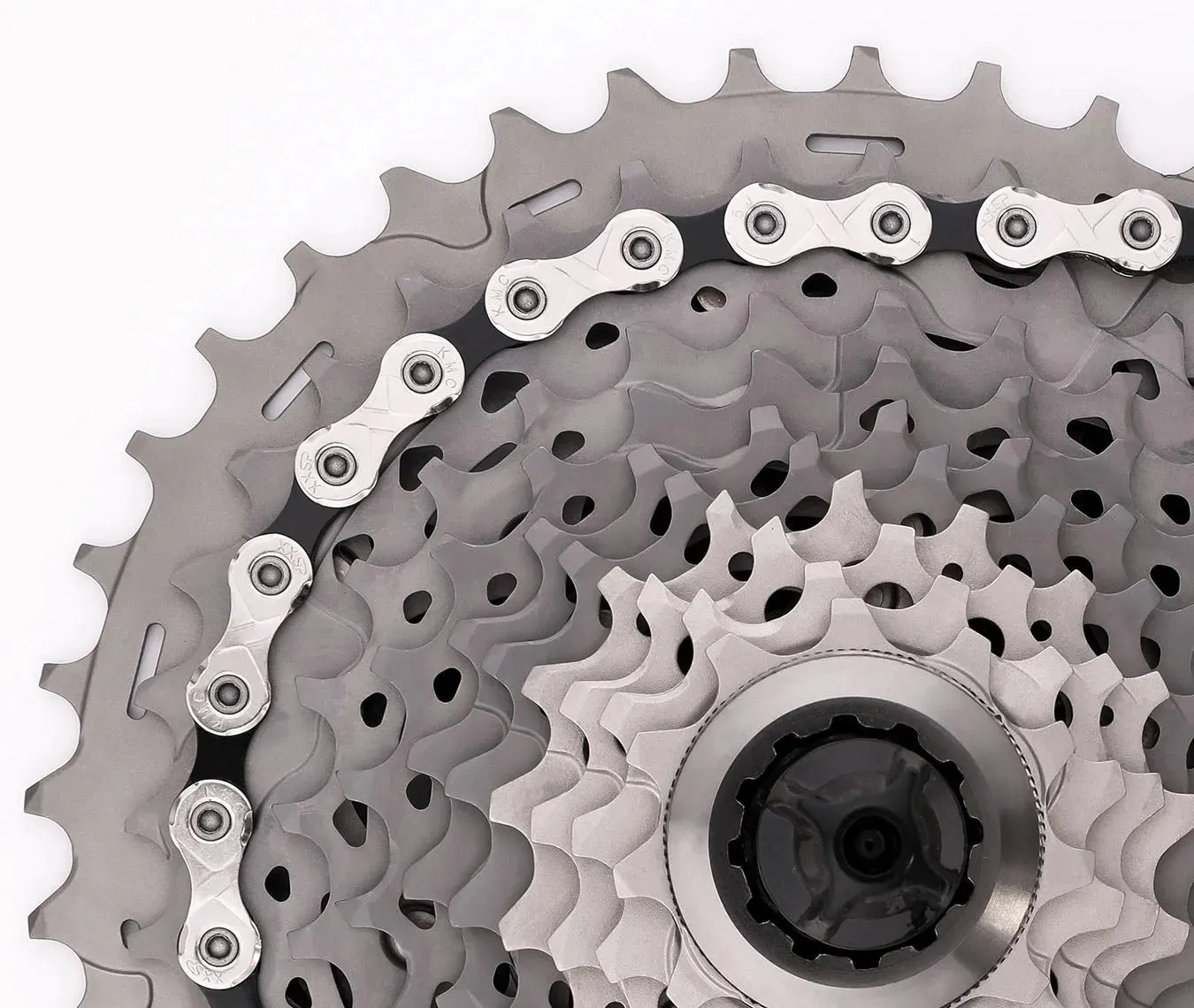 KMC 10 Speed Chain (Silver/Black)