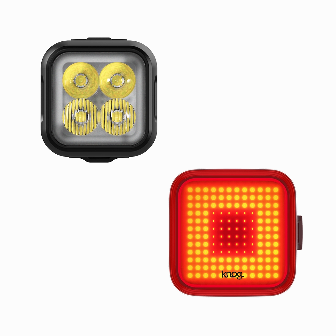 Knog Blinder 600/Mini Square 100 Light Set