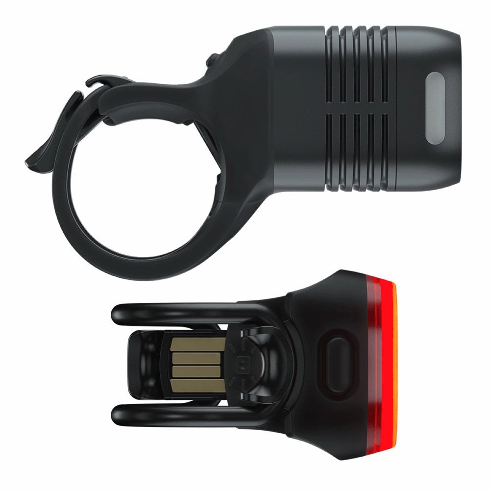 Knog Blinder Road 600/Blinder Mini Square 30 USB Light Set