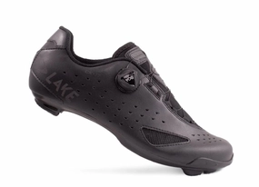 Lake CX177 Wide Road Cycling Shoes (Black)