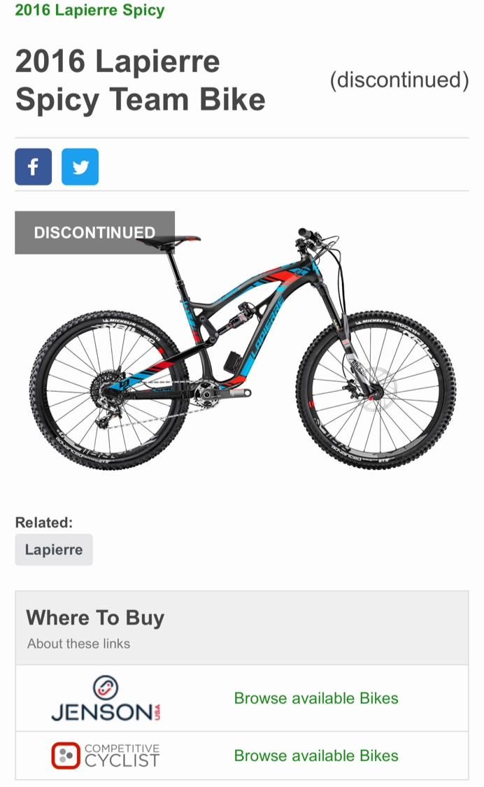 Lapierre Spicy 527 2018