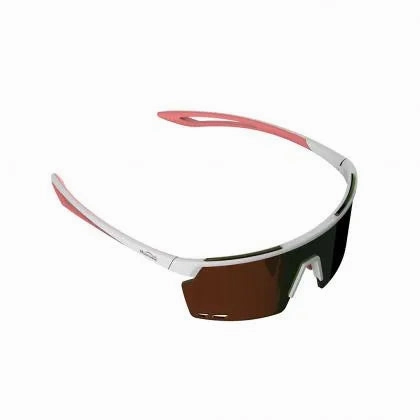 Magicshine Rouler Coated Photochromic Sports Sunglasses (White/Pink)