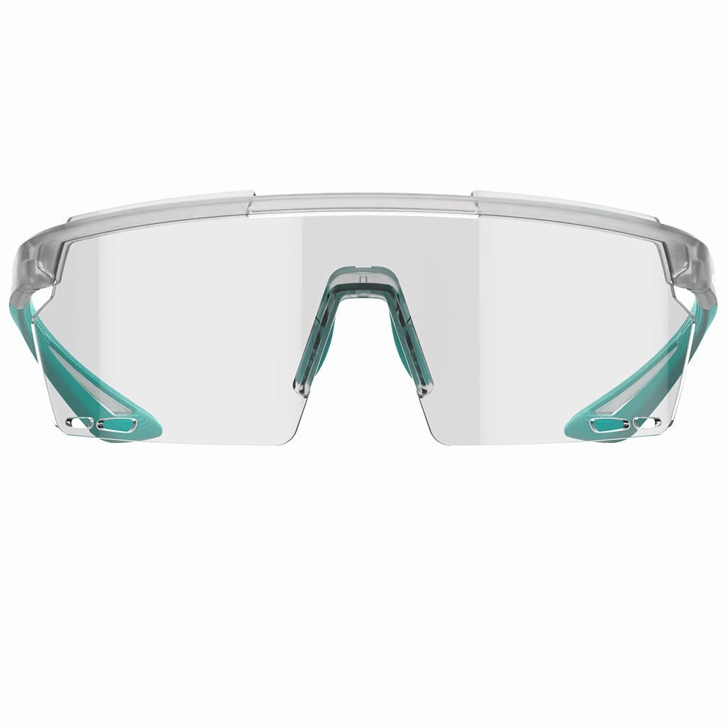 Magicshine Rouler Photochromic Sports Sunglasses (Transparent/Lake Blue)