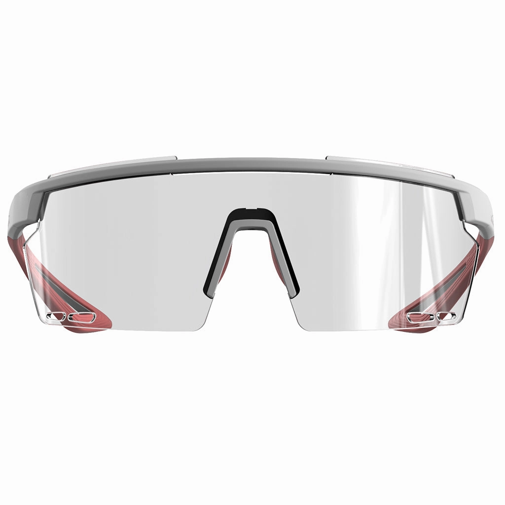 Magicshine Rouler Photochromic Sports Sunglasses (White/Pink)