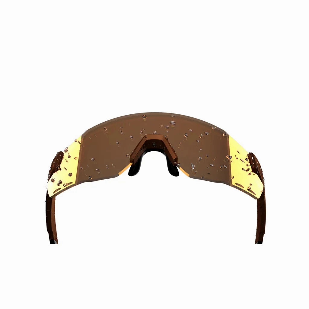 Magicshine Windbreaker Classic Sport Sunglasses (Coffee Brown)