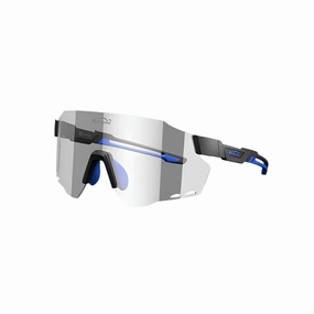 Magicshine Windbreaker Photochromatic Sport Sunglasses (Transparent/Lake Placid Blue)
