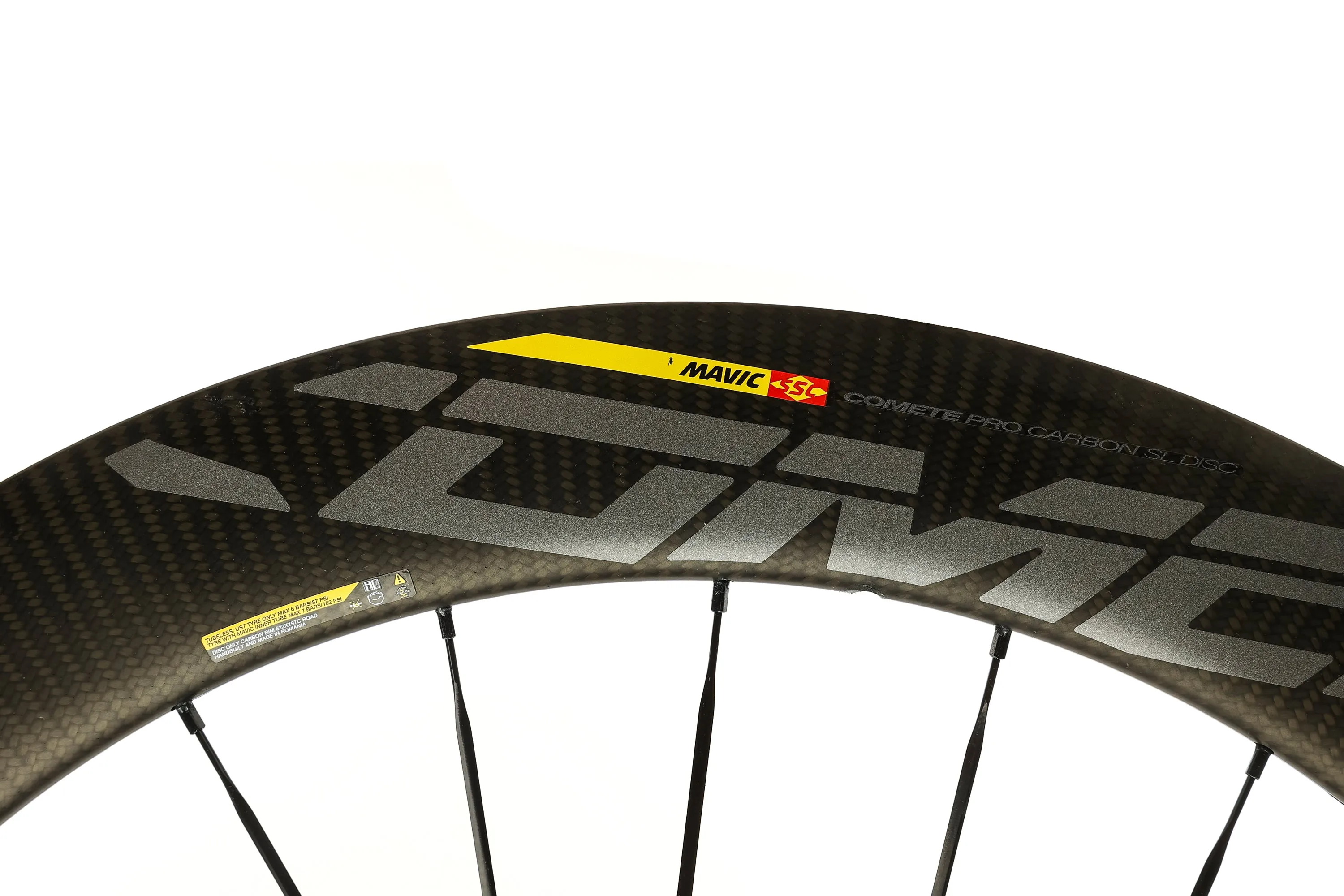 Mavic Comete Pro Carbon SL C Disc Tubeless 700c Wheelset