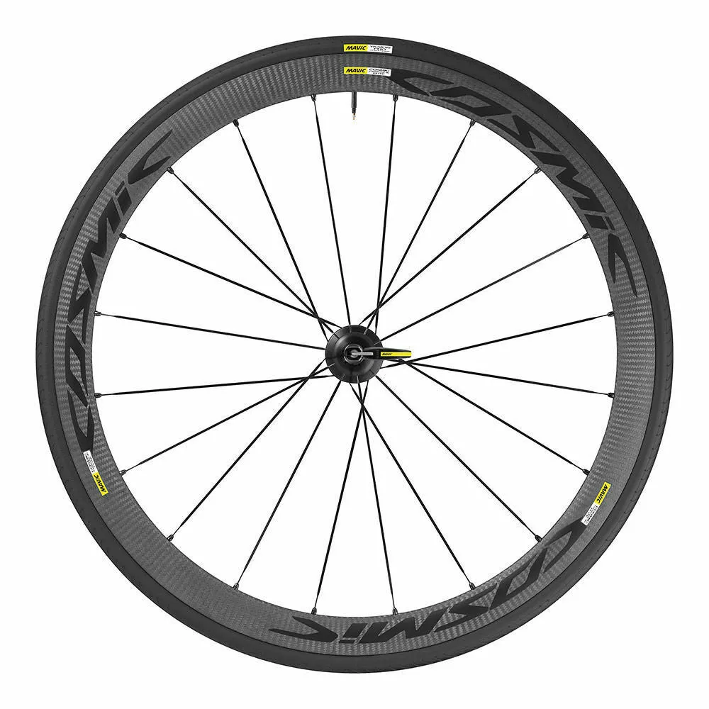 Mavic Cosmic SLE Exalith Rear Wheel With Tyre - 622 x 13c