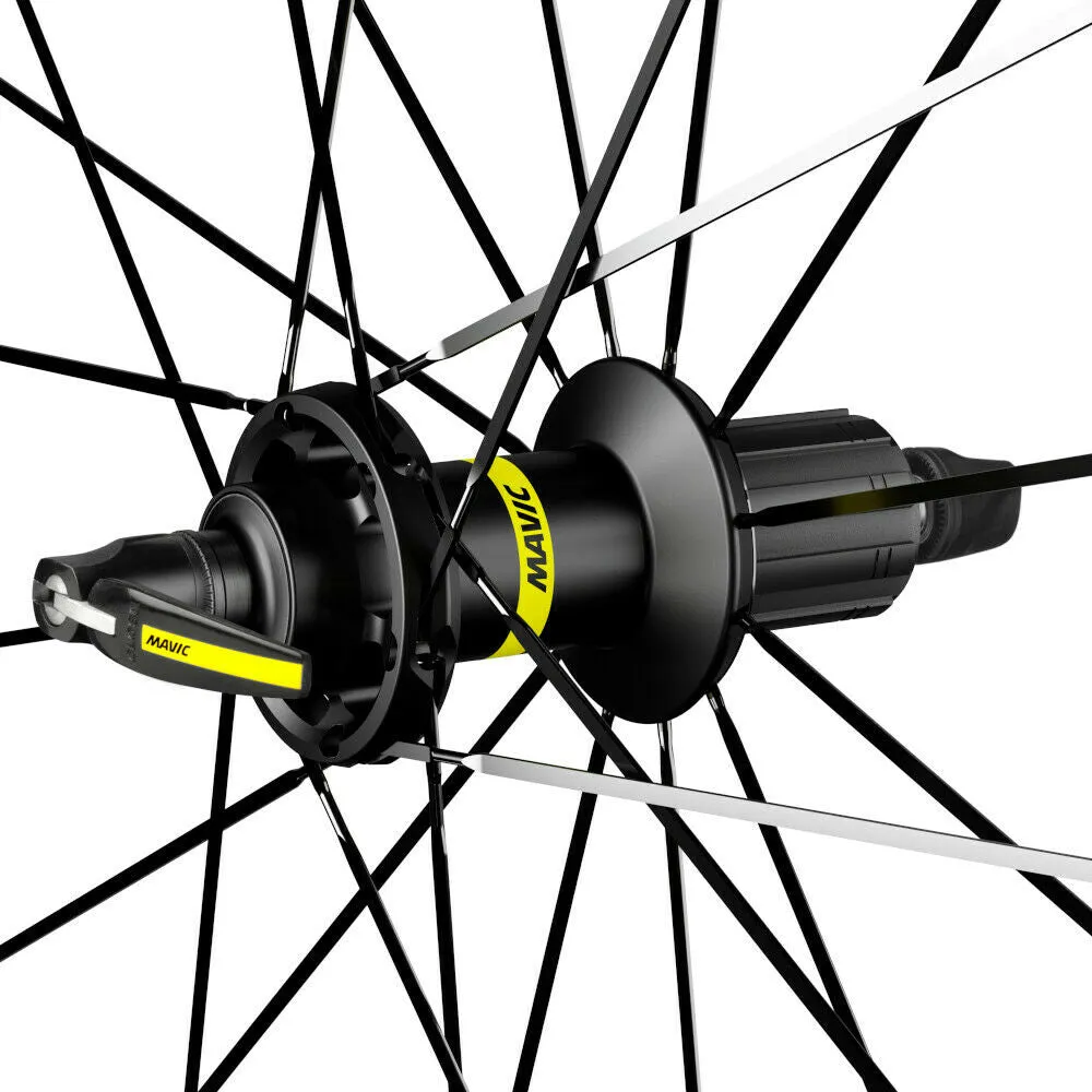 Mavic Cosmic SLE Exalith Rear Wheel With Tyre - 622 x 13c