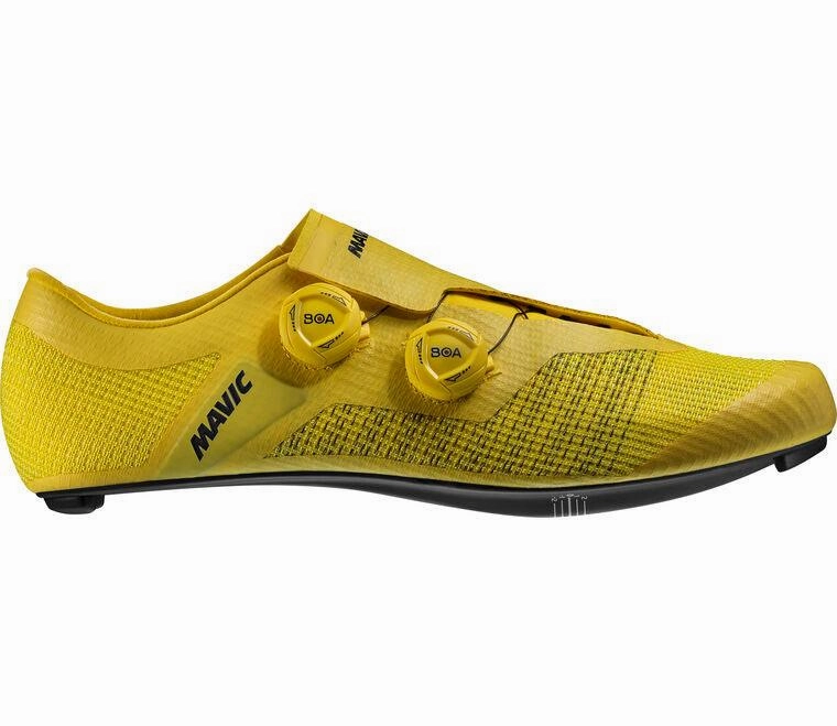 Mavic Cosmic Ultimate III Road Cycling Shoes (Yellow)