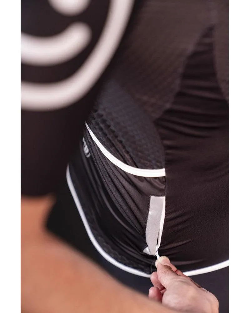 MB Wear UltraLight Smile Mens Cycling Jersey (Black)