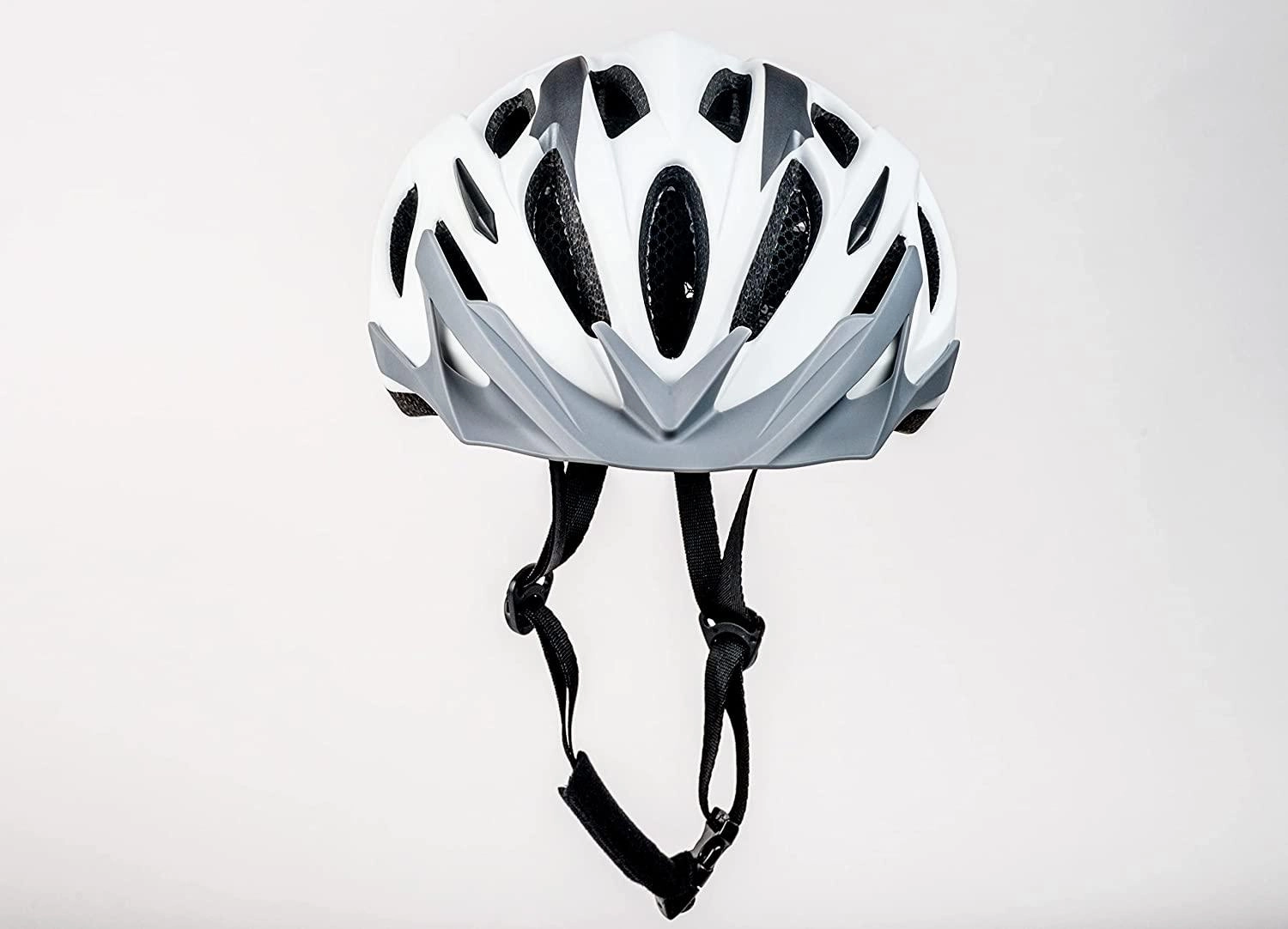 Merida Charger KJ201 Road Cycling Helmet (Matt White/Grey)