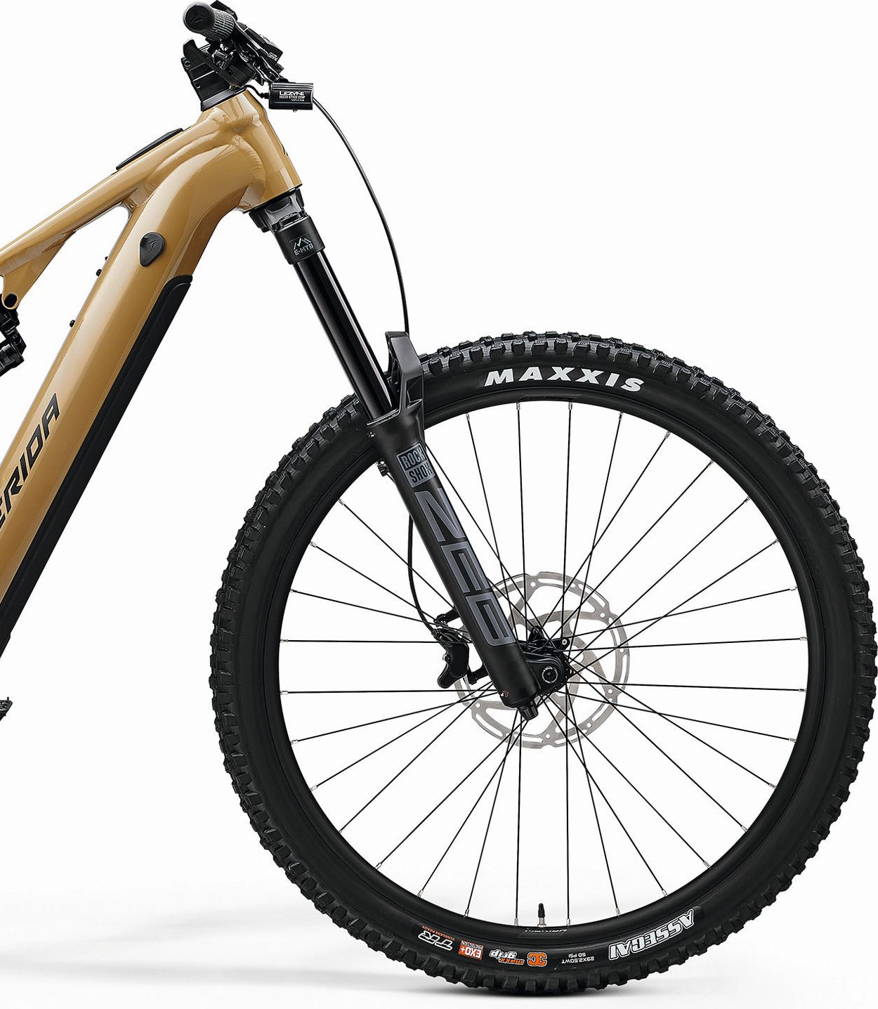 Merida eOne-Eighty 500 Electric Full Suspension Mountain Bike 2025 - Glossy River Clay
