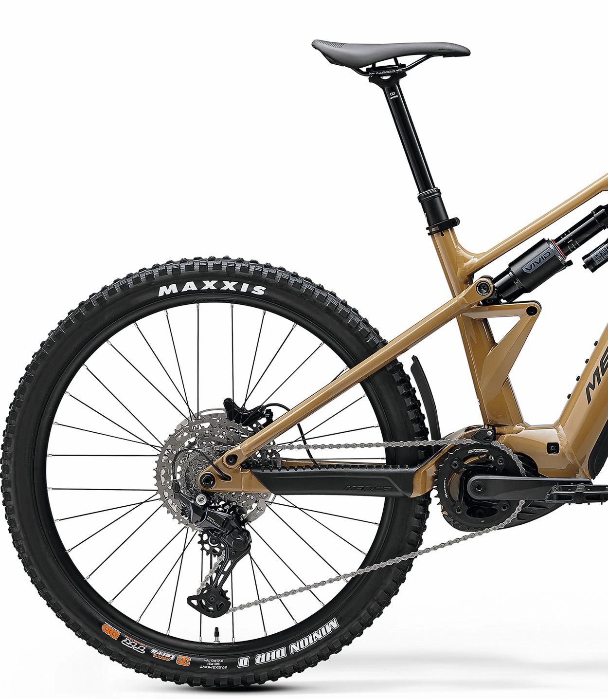 Merida eOne-Eighty 500 Electric Full Suspension Mountain Bike 2025 - Glossy River Clay