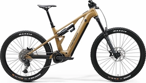 Merida eOne-Eighty 500 Electric Full Suspension Mountain Bike 2025 - Glossy River Clay