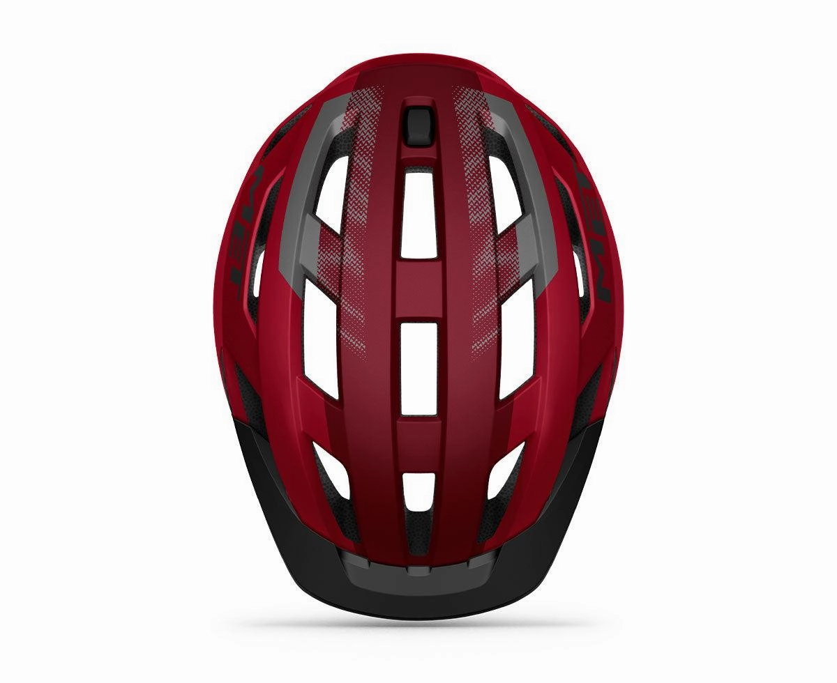 MET Allroad Commute Cycling Helmet (Red/Black/Matt)