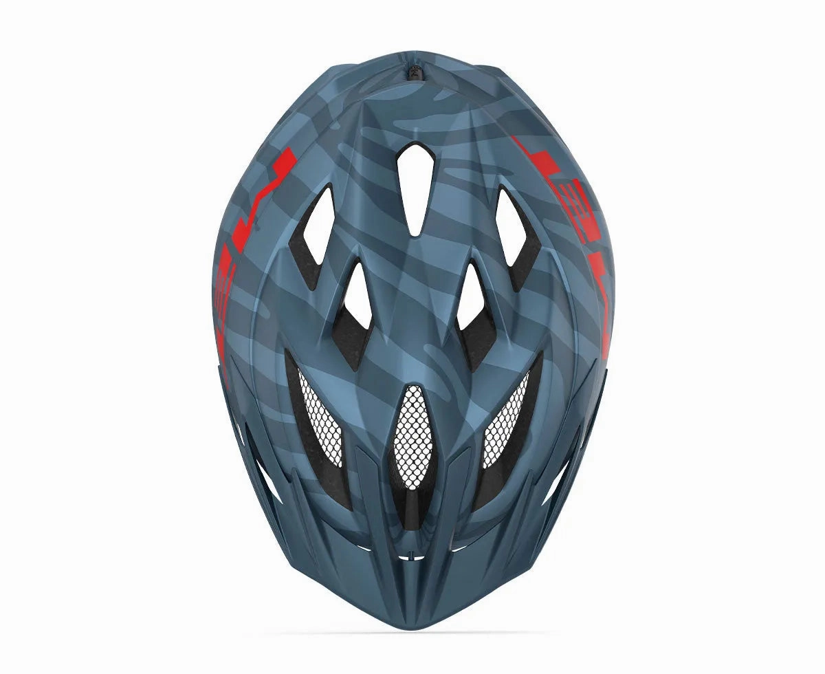MET Crackerjack Kids Cycling Helmet (Petrol Blue/Matt)