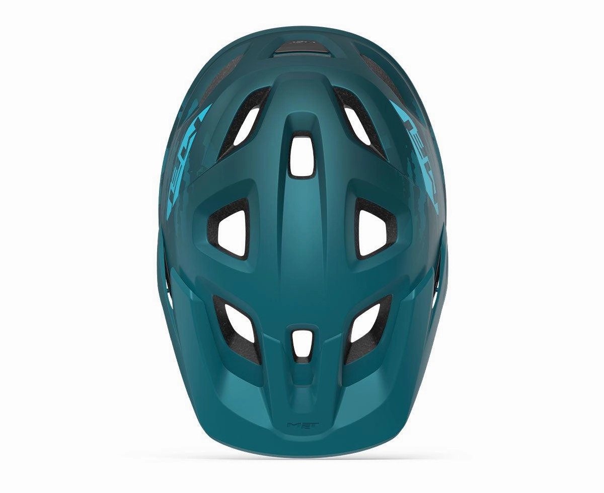 MET Echo MIPS MTB Cycling Helmet (Petrol Blue Matt)