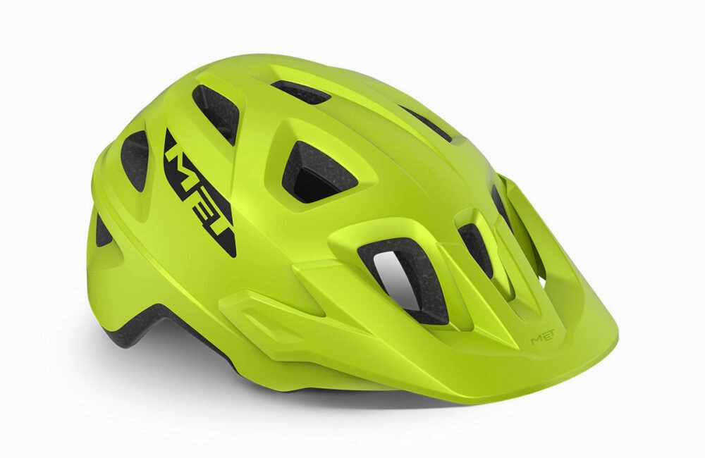 MET Echo MTB Cycling Helmet (Matt Lime Green)