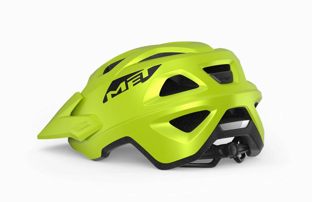 MET Echo MTB Cycling Helmet (Matt Lime Green)