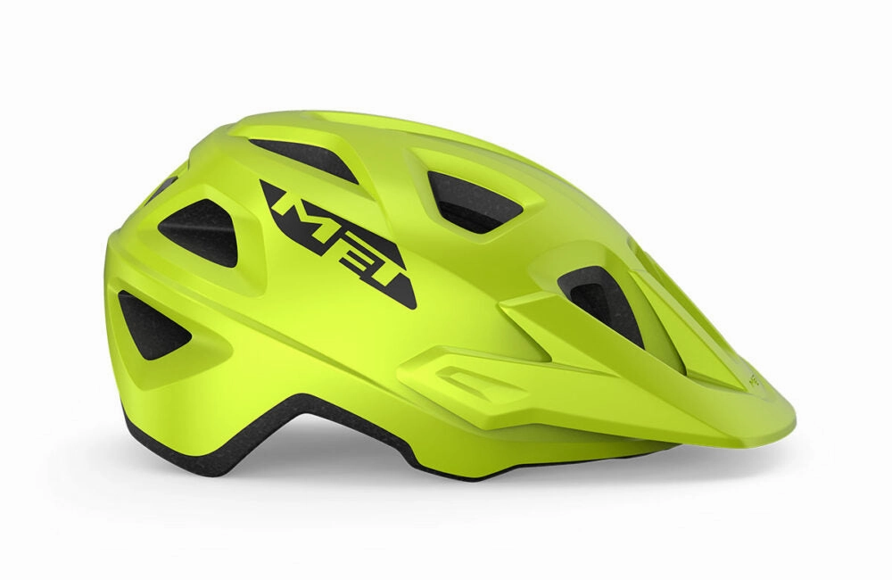 MET Echo MTB Cycling Helmet (Matt Lime Green)