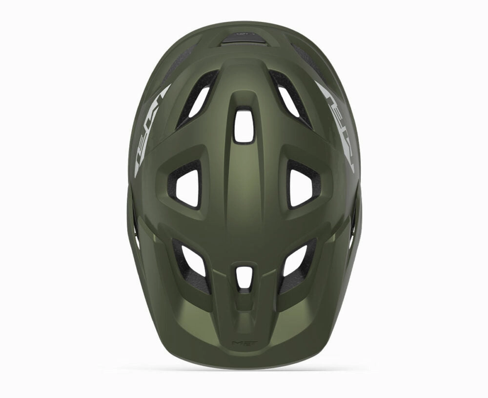 MET Echo MTB Cycling Helmet (Matt Olive)