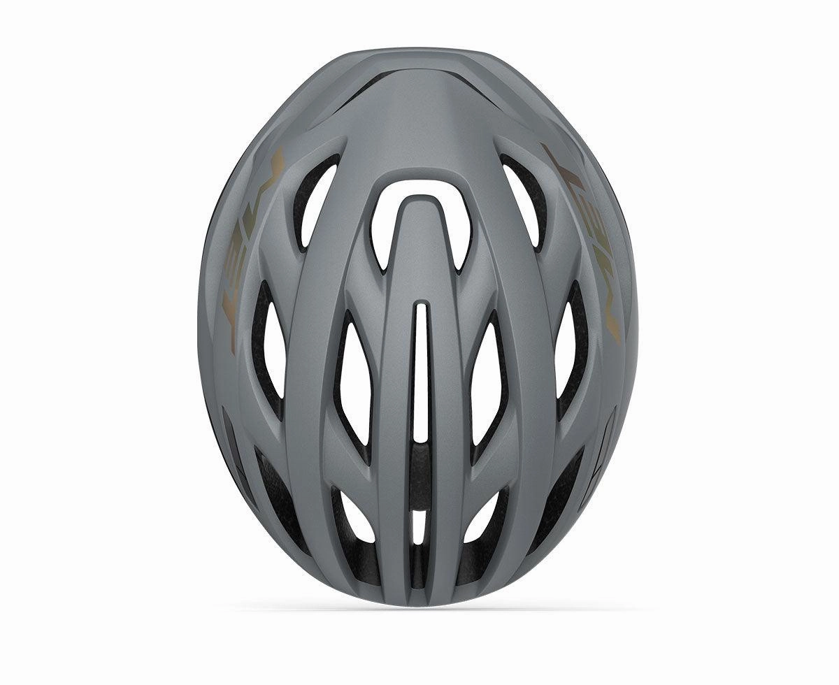 MET Estro MIPS Road Cycling Helmet (Gray Iridescent/Matt)