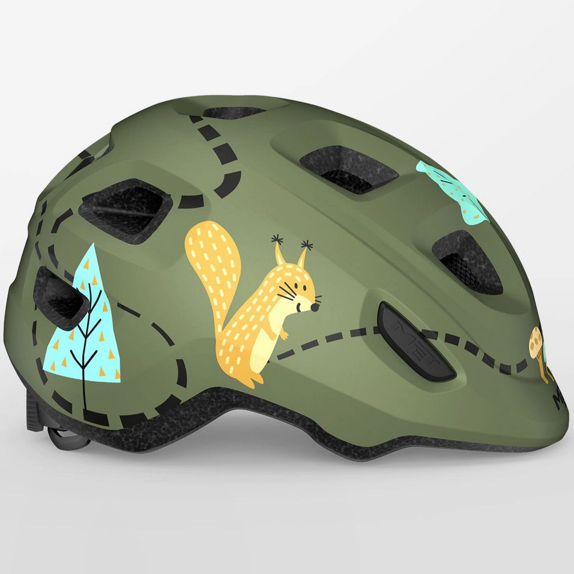 Met Hooray helmet - Dark green