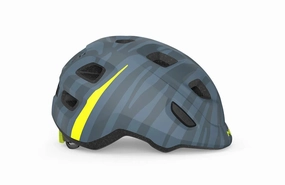 MET Hooray Kids Cycling Helmet (Blue Zebra Matt)