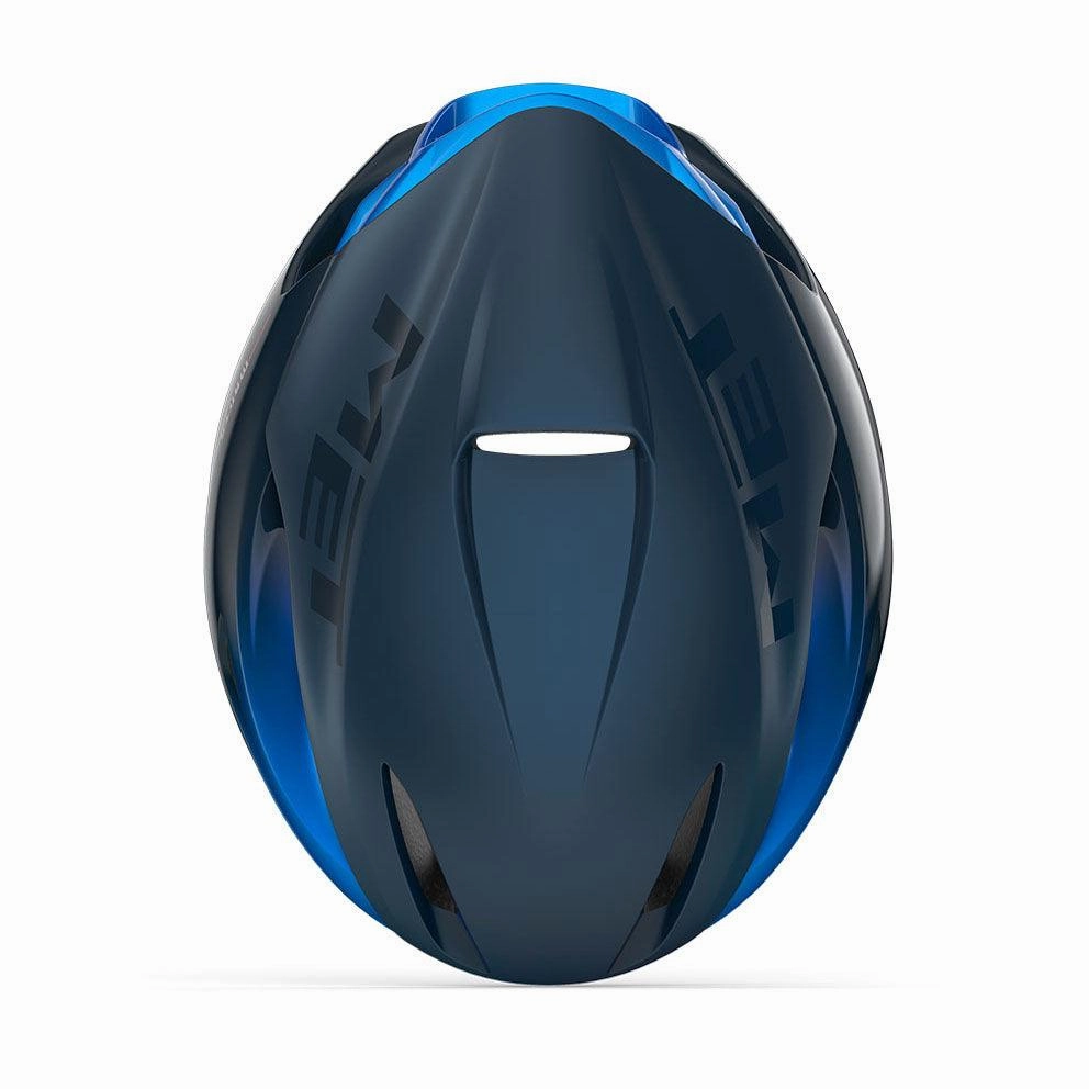 MET Manta MIPS Aero Road Cycling Helmet (Blue Metallic/Matt Glossy)