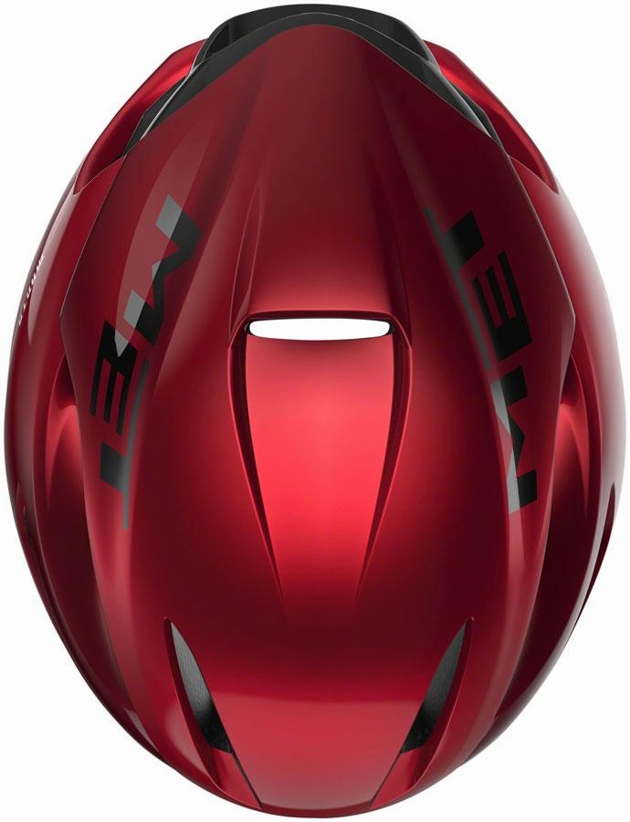 MET Manta MIPS Aero Road Cycling Helmet (Red Metallic/Glossy)