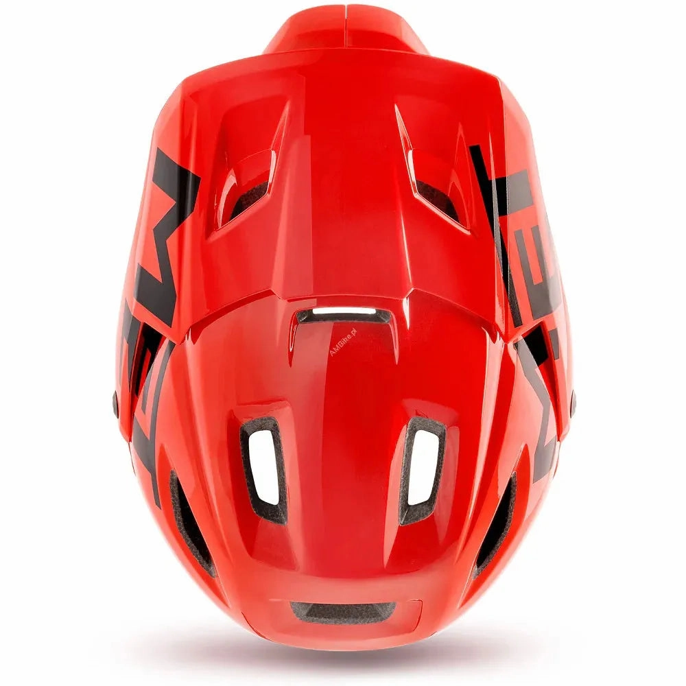 MET Parachute MCR MTB Cycling Helmet (Red)