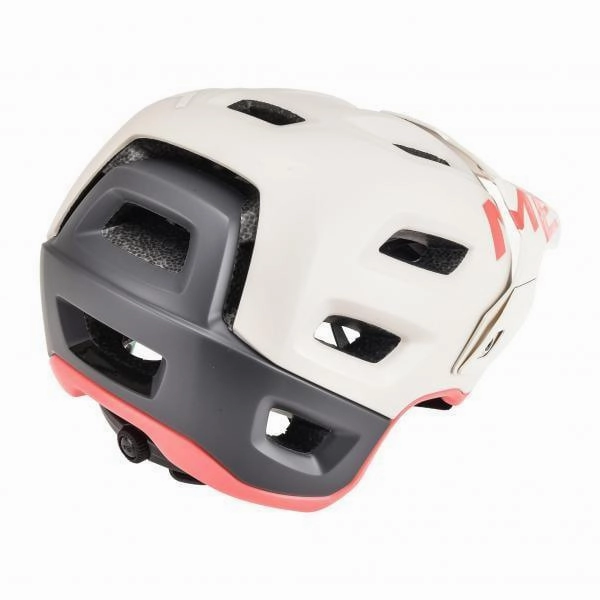 MET Roam CE MTB Cycling Helmet (Dirty White Gray Pink/Matt)