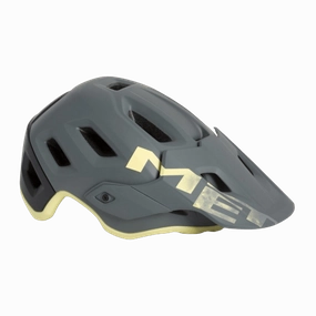 MET Roam CE MTB Cycling Helmet (Gray Tender Yellow/Matt)