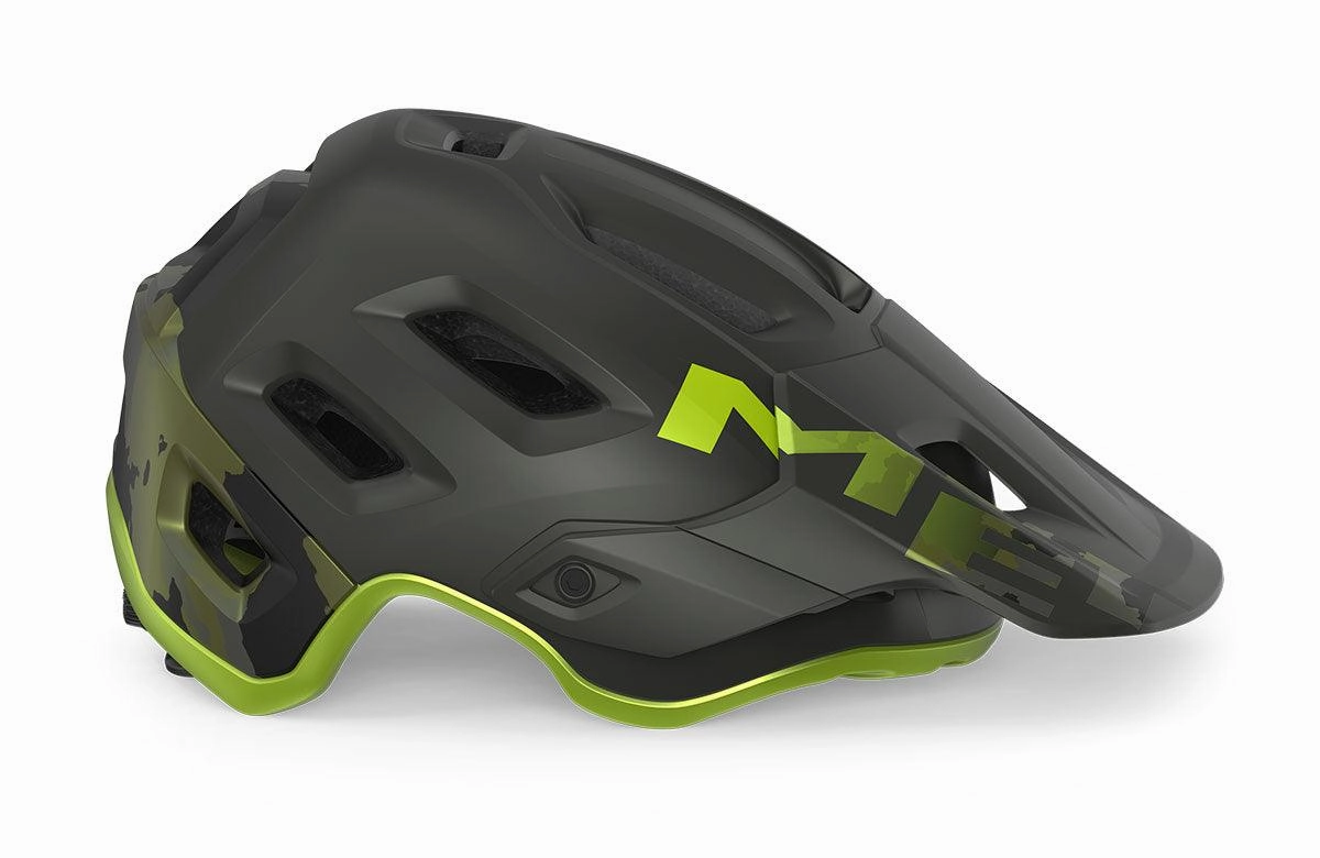 MET Roam MIPS MTB Cycling Helmet (Camo/Lime Green/Matt)