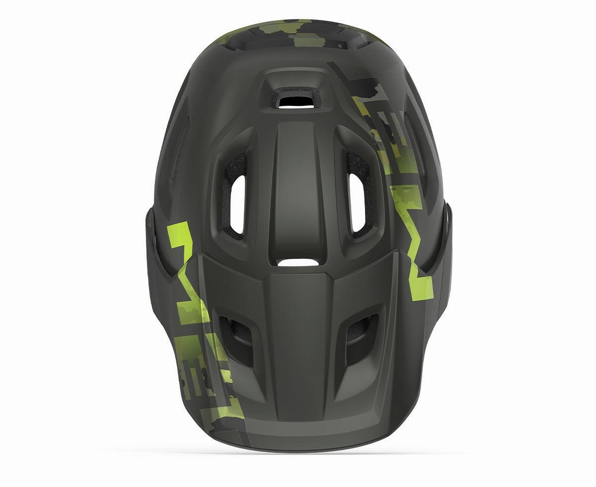MET Roam MIPS MTB Cycling Helmet (Camo/Lime Green/Matt)