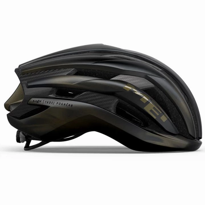 MET Trenta 3K Carbon Tadej Pogacar Edition MIPS Road Cycling Helmet (Black)