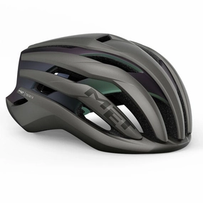 MET Trenta MIPS Road Cycling Helmet (Gray Iridescent)