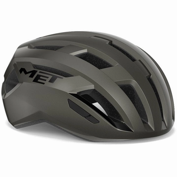 MET Vinci MIPS Road Cycling Helmet (Glossy Titanium Metallic)