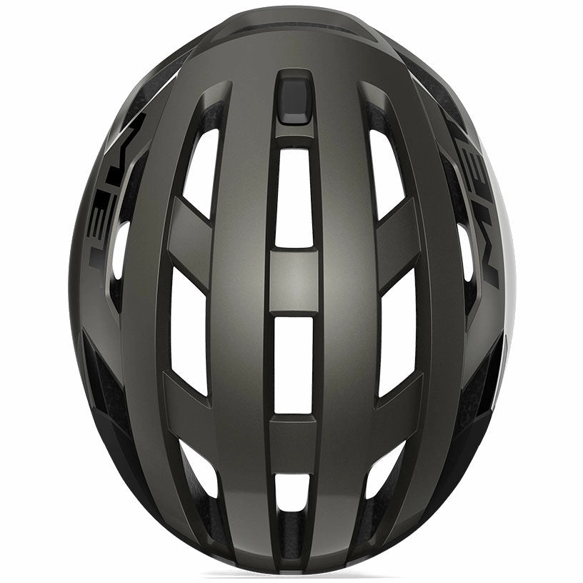 MET Vinci MIPS Road Cycling Helmet (Glossy Titanium Metallic)