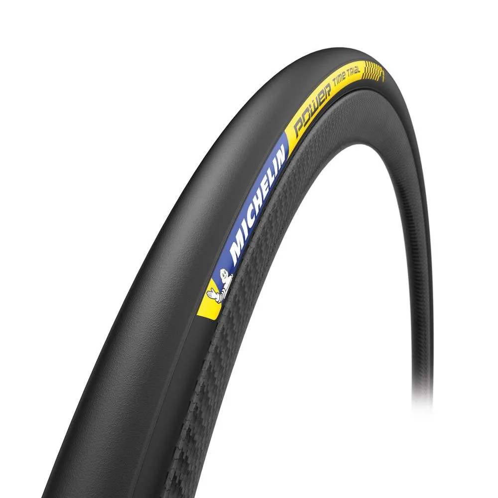Michelin 700X25 Power Time Trial Tube Type Folding Racing Tire - Black 