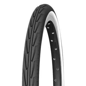 Michelin Tire 24X1,3/8-1/4 Road City Junior Tube Type Black/- White 